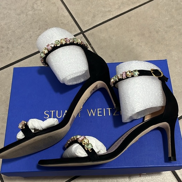 Stuart Weitzman Nunaked straight sandal - Picture 2 of 7